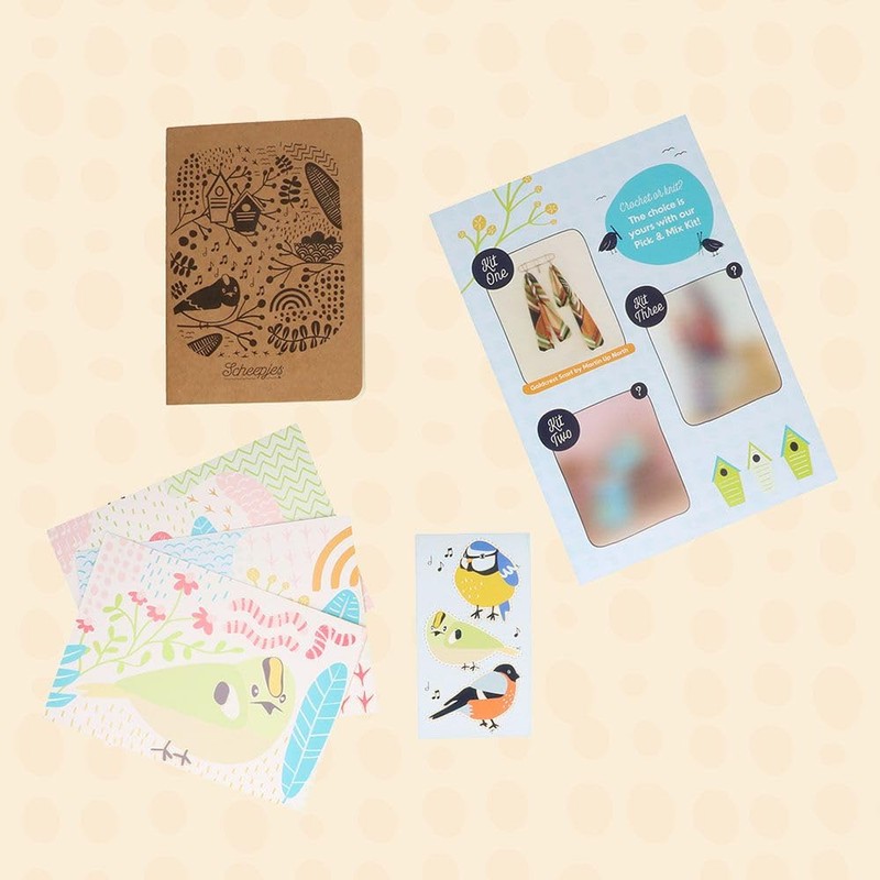 Scheepjes CKAL Goldcrest Scarf kit - 1pc