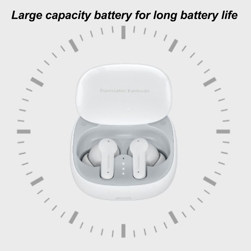 Multifunction Translator Earbuds 144 Online Languages Translation Wireless BT 5.0