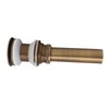Bathroom Kitchen Sink Drain All Copper Pop Up Sink Drain