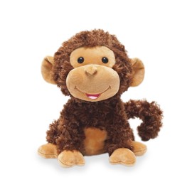 Cuddle Barn - Crackin' Up Coco | Super Soft Animated Twirling Moving Monkey Stuffed Animal Plush Toy | Spins Around Making Monkey Sounds, 10 Inches