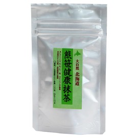 Shimokawa Furusato Kogyo Cooperative Association Kumasasa Health Matcha 0.7 oz (20 g) Hokkaido Bear Bassa, Vitamin, Iron, Calcium, Protein, Dietary Fiber, Health Tea