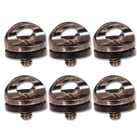 Danger Buddies - Anillo adaptador de trípode para cámara, instalación y liberación rápida, soporte de correa de cuello y muñeca de 1/4"-20 para eslingas de cámara y seguridad de cordones de cámara,