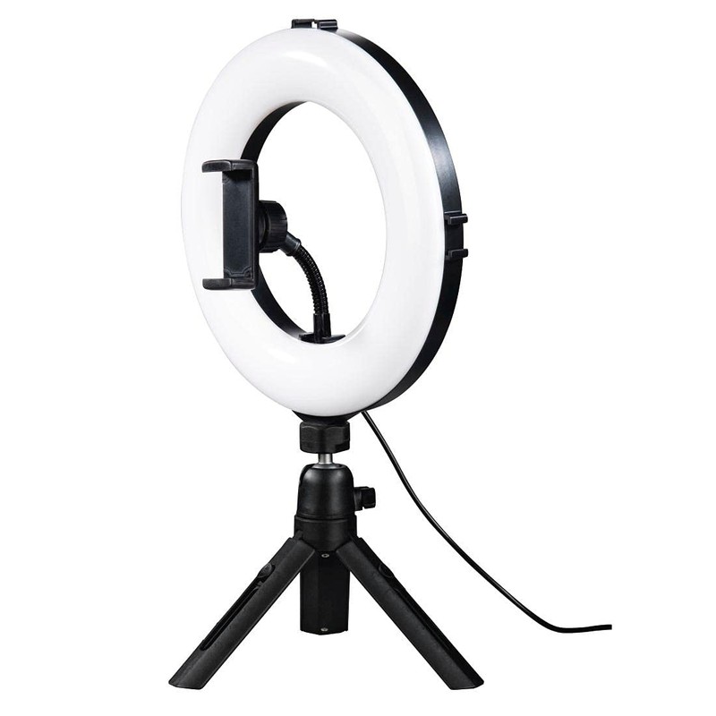 Hama "Spotlight Smart 80" LED Ring Light, Set for Smartphones