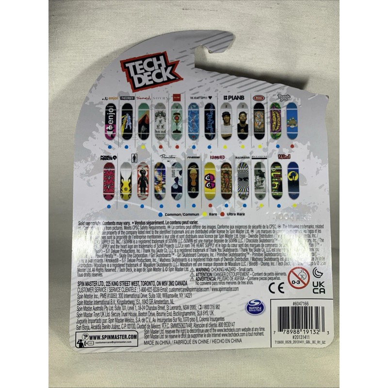 Tech Deck Bam Margera The Heart Supply Ultra Rare Jackass