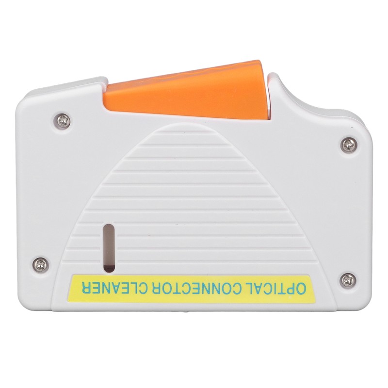 White Fiber Optic Cleaning Box Lightweight SC FC ST LC