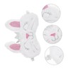 Ipetboom Sleep Mask Rabbit Design Soft Silk Eye Mask for