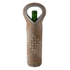 Wine Bodies Insulated Neoprene Bottle Tote Bag Featuring Woven Pattern