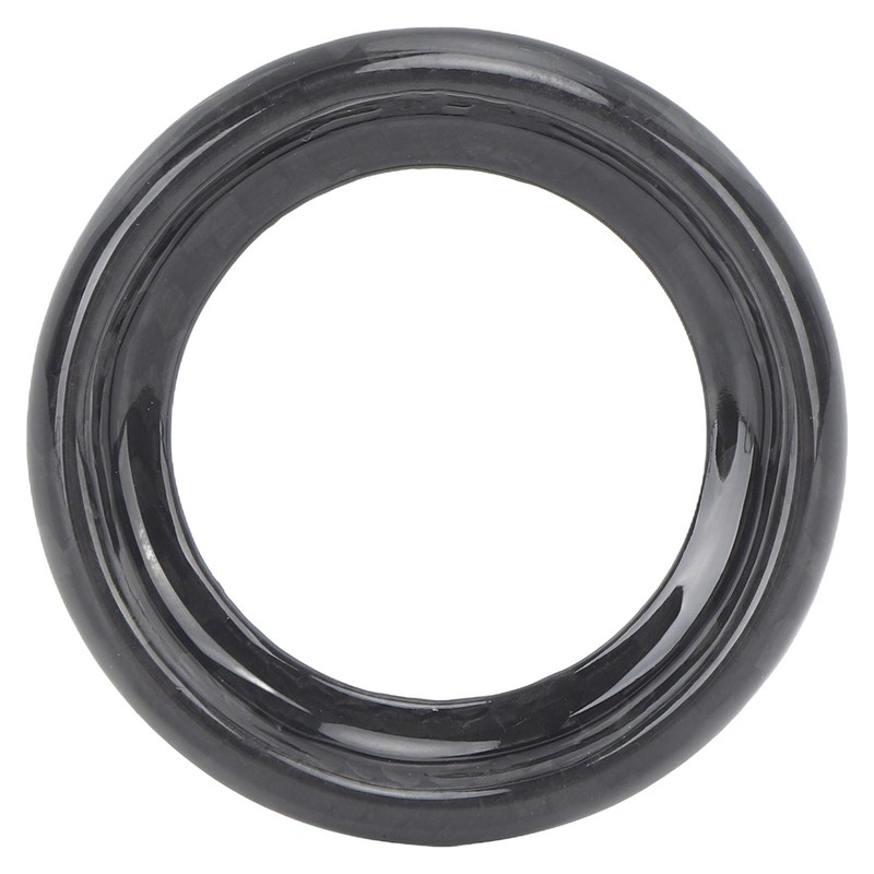 Start Button Ring Cover Carbon Fiber Start Stop Decor Sticker