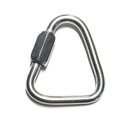 US STAINLESS Stainless Steel 316 Delta Quick Link 1/8" (3.5mm) Marine Grade Triangle