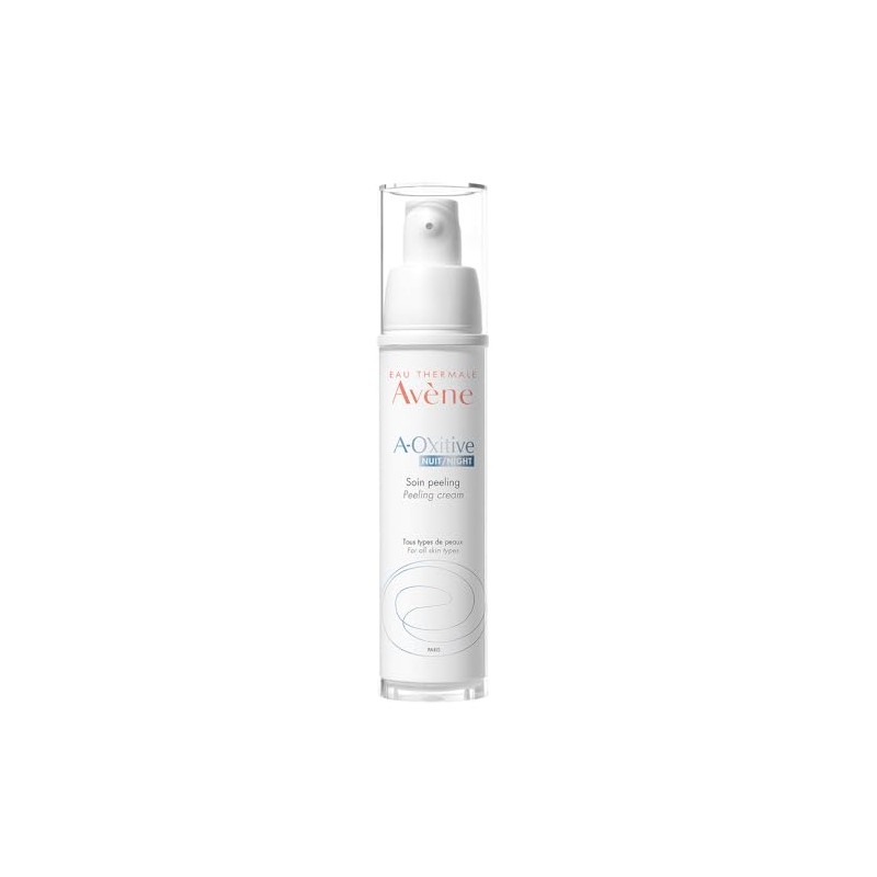 Avène A-Oxitive, Crema de Noche Efecto Peeling, Vitamina C