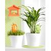 Scheurich Set of 4 Watering Globes 220 ml Green Water