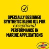 Pennzoil Marine Premium Plus 2-Cycle Synthetic Blend Engine Oil, 1