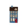 IB Laursen My Home Town House for Tea Light Red