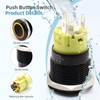 FILN 2PCS 19mm (3/4'') Latching Push Button Switch Latching 12V