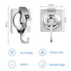 Pack of 2 Suction Cup Hooks Extra Strong Vacuum Suction