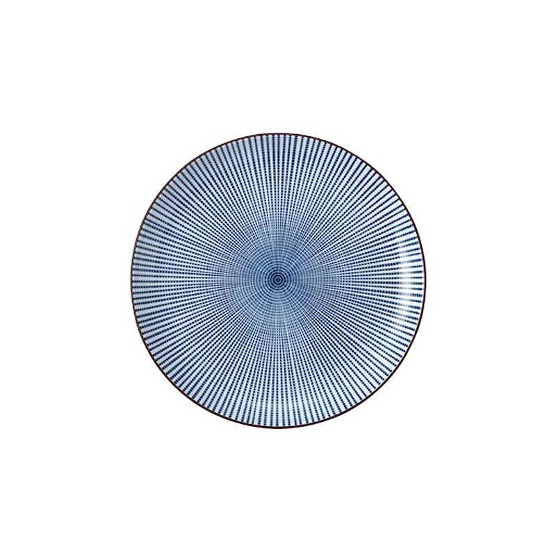 Showa Ceramics Sentan Tokusa 8.0 Plates, Diameter 10.9 x 1.2