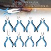 ANKROYU Professional Jewelry Pliers Set 8 Piece Steel Wire Cutter