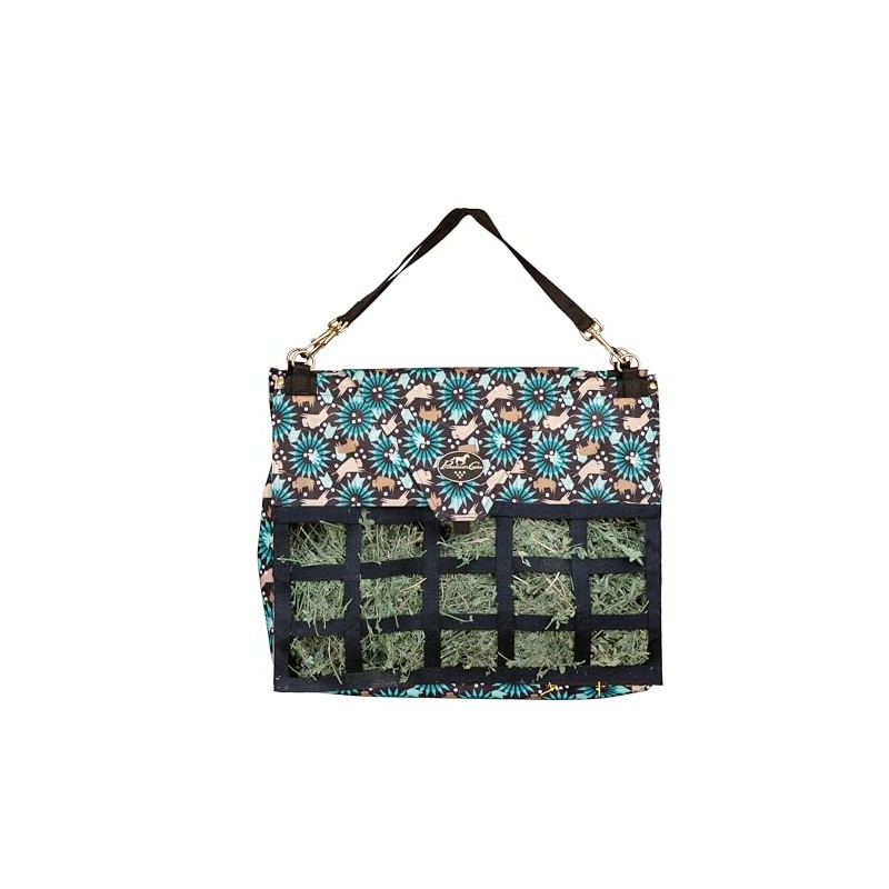 Professional's Choice Medium Feeder Hay Bag | Bison Pattern