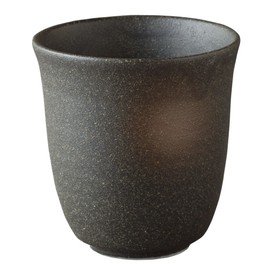 Koyo Pottery Black Bizen Long Yumi 23205