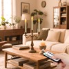 Topstone 6 pcs LED Taper Candles with Remote Control,Timer,Dimmer,Flameless Battery