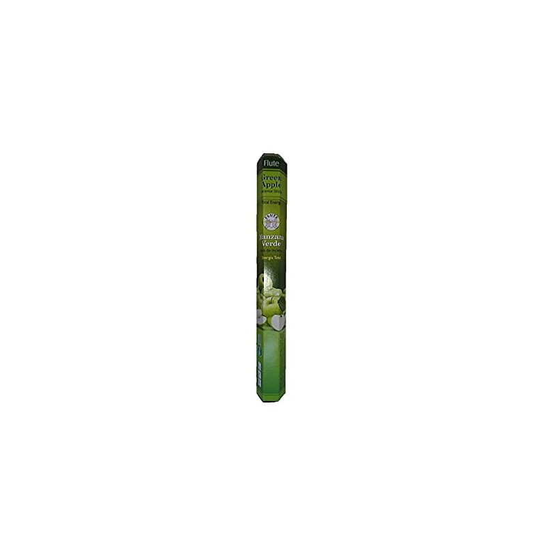 Flute Incense: Green Apple Stick Incense, Incense, 1 Box