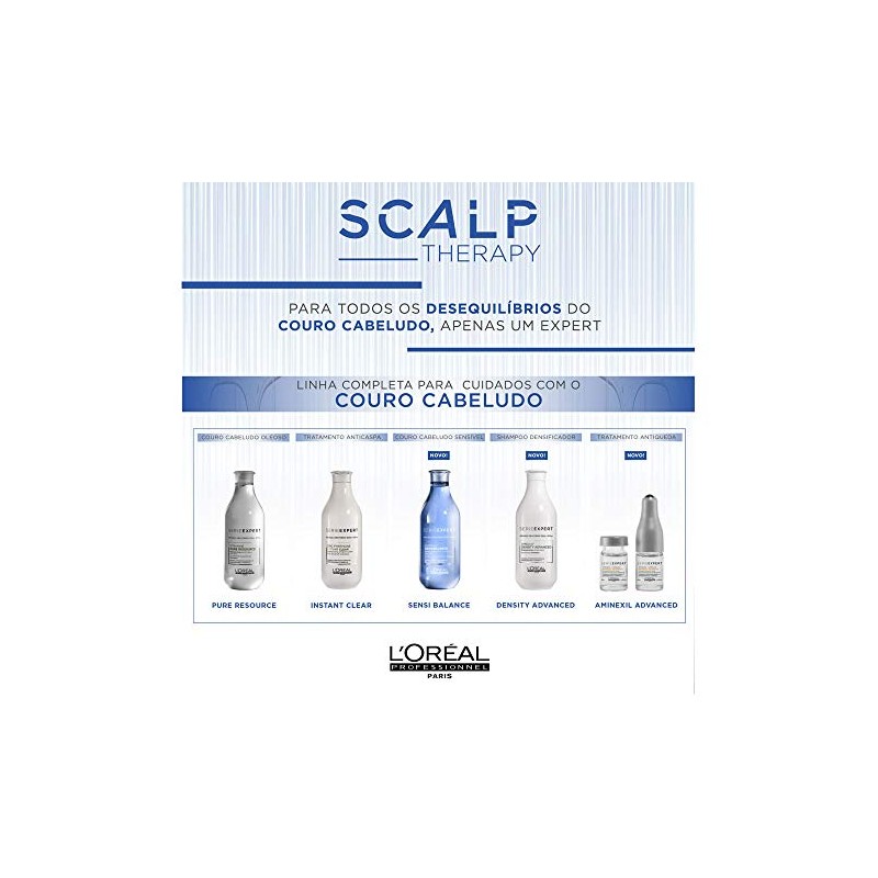 Oreál Professionnel Tratamiento Anti Caída Cabello Aminexil Advanced Ampolleta Omega