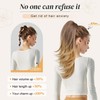Flufymooz Ponytail Extension for Women, 20 Inch Drawstring Ponytail Hair