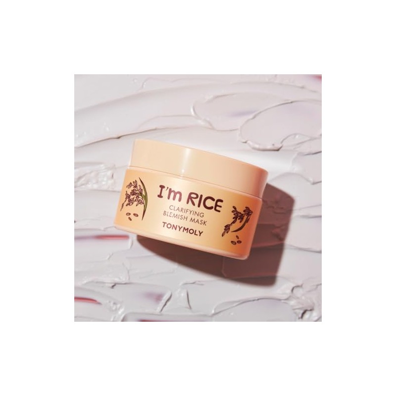 TONYMOLY I'm Rice Clarifying Blemish Clay Mask, 1 ct.