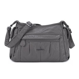 Angel Kiss Crossbody Bags for Women, Ladies Shoulder Handbags and Purses Medium Faux Leather Pocketbooks…