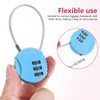 Gadpiparty Pack of 10 Combination Lock, 3 Sets Passwords, Luggage