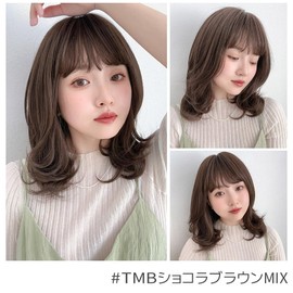 Bright Lara tf1703-TMB Medium Full Wig, Semi-Long Wig, Women's Wig, Women