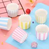 sourcing map 50Pcs Paper Baking Cups 6oz Greaseproof Disposable Bulk