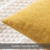 MIULEE Pack of 2 Mustard Yellow Decorative Pillow Covers 20X20