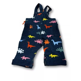 Christian Robinson x Target Baby Dino Print Knit Overalls - Christian Robinson x Target Navy Newborn