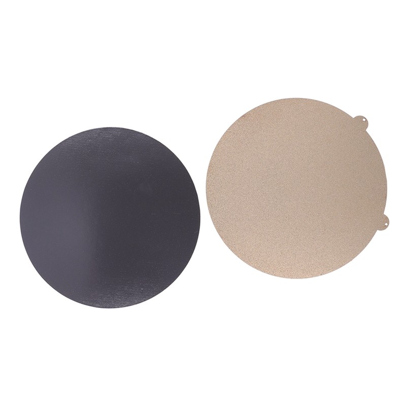 Round Textured Flexible Spring Steel Plate with Magnetic Base Double