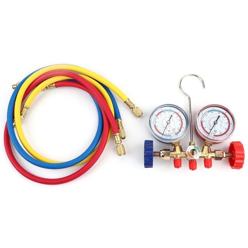 Refrigerant Air Conditioning Tools AC Diagnostic Manifold Gauge Set W/