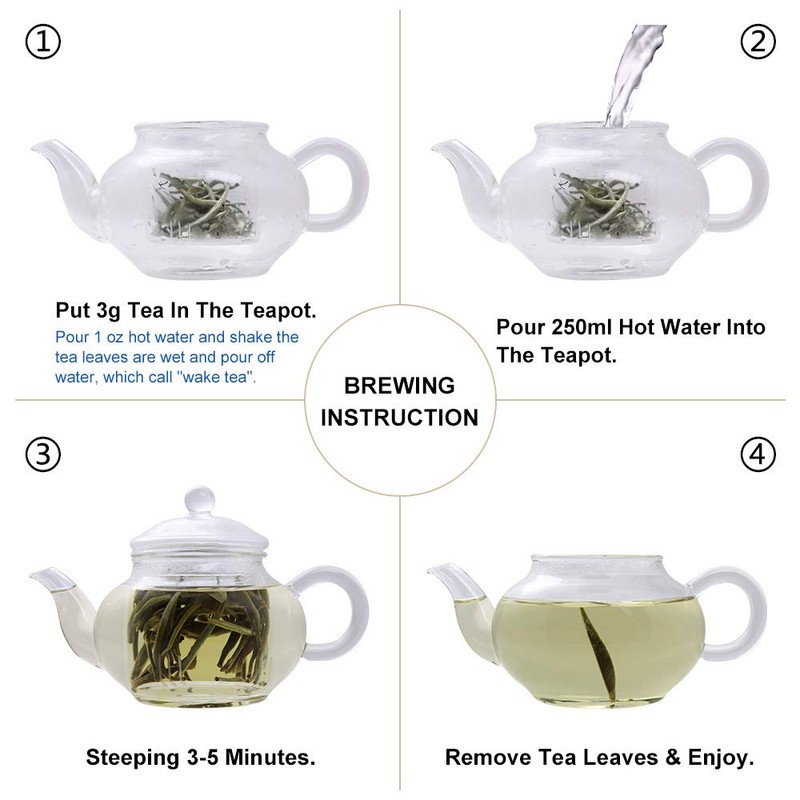 LWXLJMJZC-(40cups) Silver Needle White Tea |Yunnan Yin Zhen White Tea