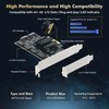 Binardat PCIE X4 to SATA Card 6 Port 6Gbps SATA