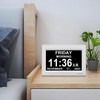 SSYA Digital Calendar Alarm Clock - Dementia Clocks for Vision