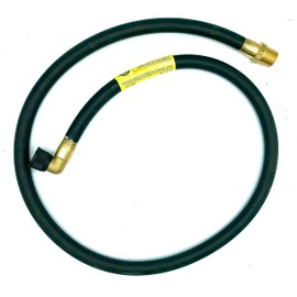 Angled Micropoint Cooker Hose - 4 Foot