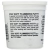Black Swan PUT2 Plumbers Putty, White, 1.75 lb
