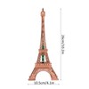 Qiilu Eiffel Tower Lamp Sparkling Tower Tower Led Light Luminous