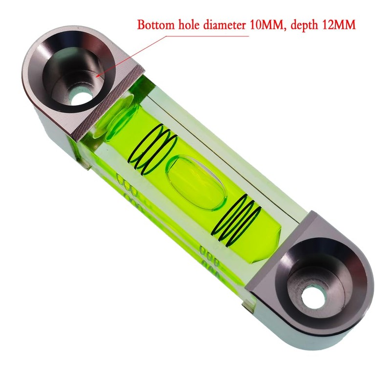 Aluminum alloy installation hole level ruler accessories adjustable DIY level
