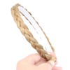 BOBIYA Headband Synthetic Hair Braided with Teeth Headband Accessories for