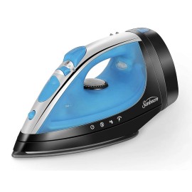 Unbranded Steam Iron,1400 Watt,Large Anti-Drip Stainless Steel Nonstick Soleplate
