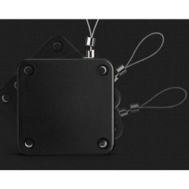 Soft-Closing Automatic Door Closer - No-Drill, Easy Installation for Wire/Sliding Doors Black