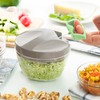 InnovaGoods V0103140 Mini Chopper with Spinop Rope, ABS, PP, PS,