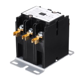 DMiotech HVAC Contactor, 3 Pole FLA 30 Amps 24V Coil Air Conditioner Contactor Compressor Condenser Motor AC Definite Purpose Contactor, UL Listed