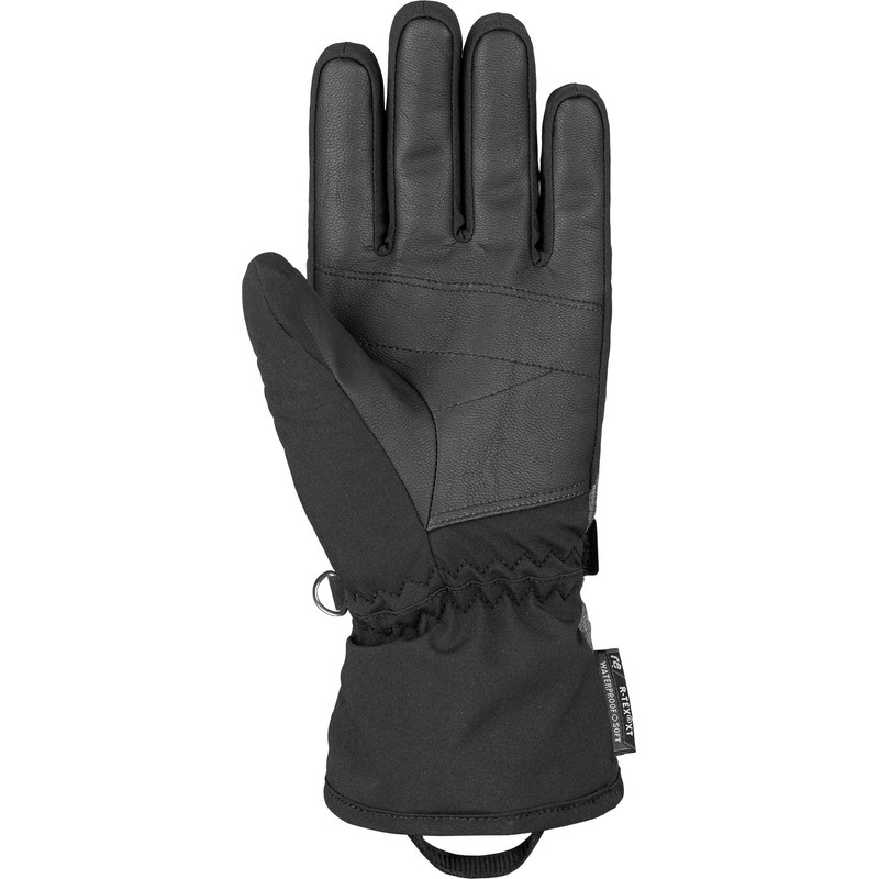 Reusch Hannah R-TEX XT Women's Finger Gloves Blck/Blck Melang/Pink Glo