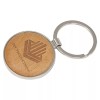 Great Christmas Gift - Triumph Key Chain, Engraved on Wood,